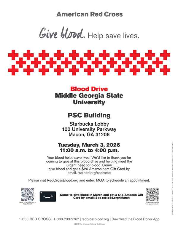 Flyer with same info as description